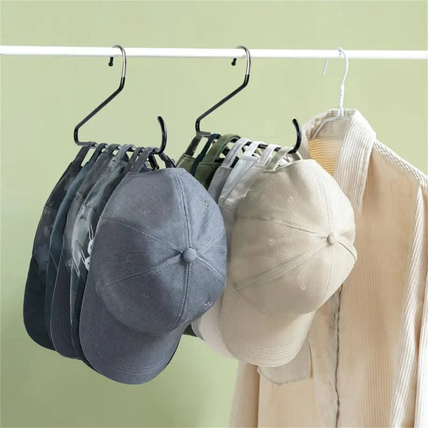 Hat Organizer for Baseball Caps Metal Hat Rack for Closet Hat Hangers AU