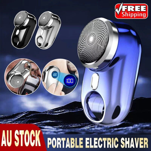 Rechargeable Portable Electric Shaver Mini-Shave For Man Razor Business AU