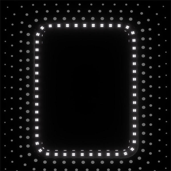 Rechargeable LED Light Cosmetic Makeup Mirror USB Touch Screen Home Desk Vanity