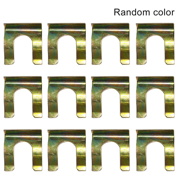 24PCS Hose Retainer Brake Line Clip U Shaped Replacement Vehicles Parts Cable