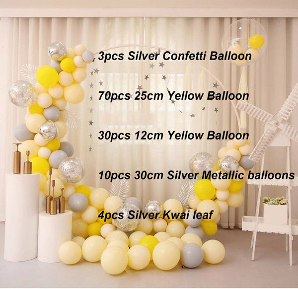 Macaron Retro Balloon Arch Garland Kit Set Baby Shower Wedding Birthday Party DE