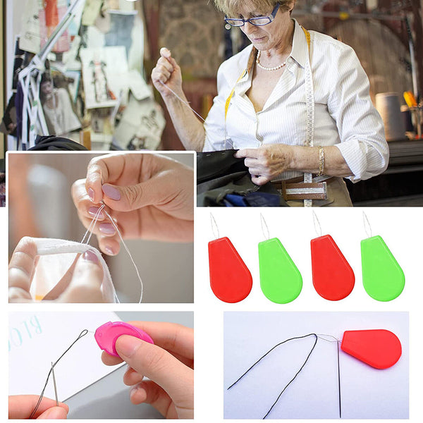 Needle Threader Threading Hand Threading Simple DIY Small Sewing Tools NEW