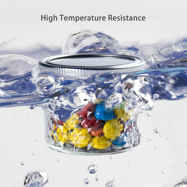 12pcs 120ml Glass Mason Jars with Lids | Mini Airtight Food Storage Jam Bottles Set