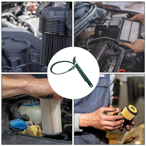 Oil Filter Belt Wrench Puller Strap Spanner Filter Cartridge Removal Tool New AU