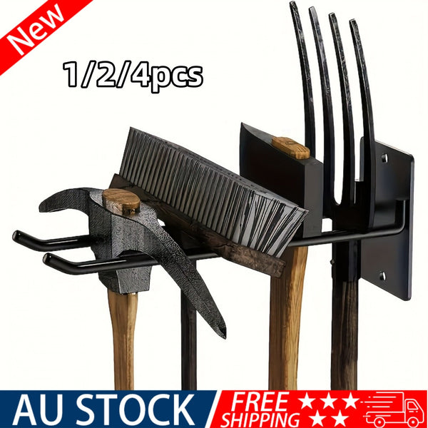 Heavy Duty Garage Tool Storage Organizers Wall Mounted Garden Hanger Rack