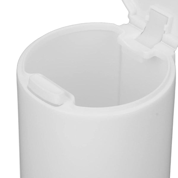 Small Plastic Desktop Storage Box with Lid Organizer Bucket for Office Home Use