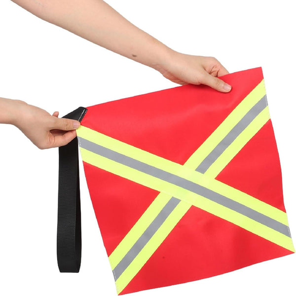 Kayak Safety Flag 2/4 Pack – Foldable Warning Flag for Kayaks, Canoes & Trailer Towing