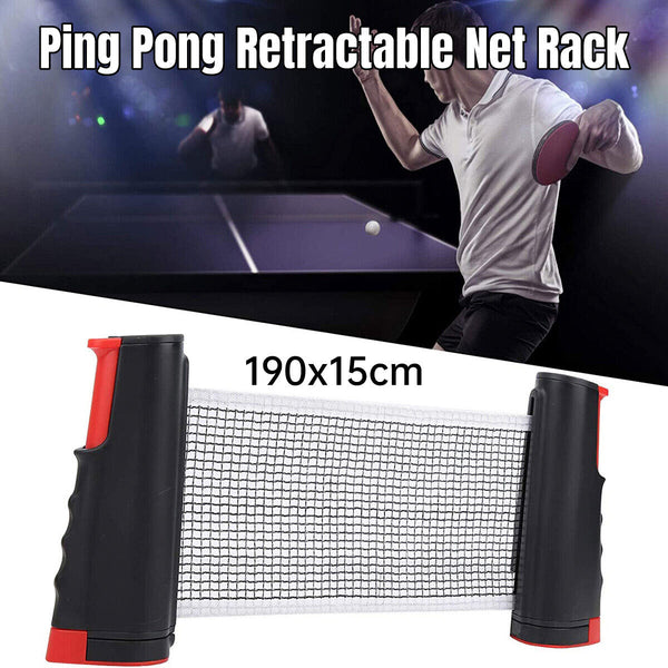 Portable Table Tennis Net Telescopic Thickened Mesh Rack Outdoor Sub-net Cloth