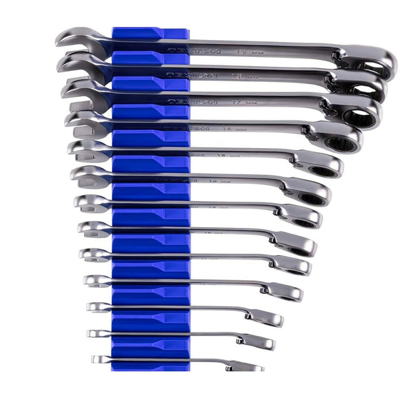 Magnetic Wrench Organizer Holder – 23 Slot Tool Rack for Garage & Toolbox