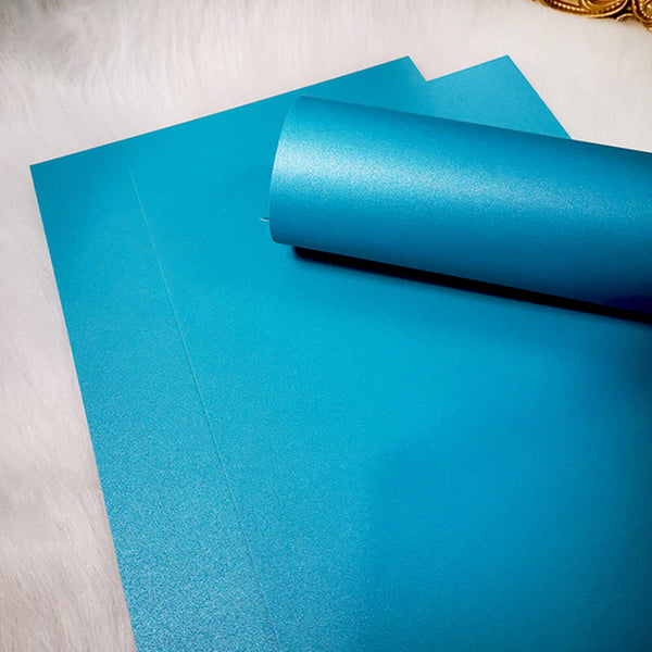 20 Sheets 250gsm A4 Pearlescent Paper Printable Craft Scrapbooking Cardstock AU