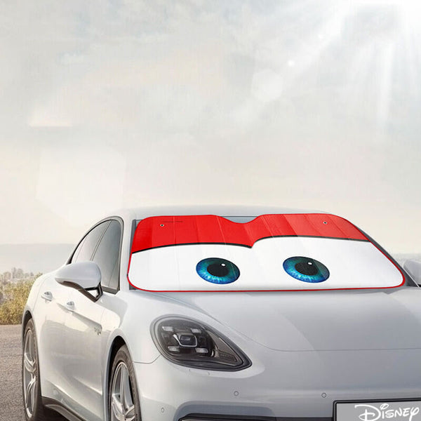 Windshield Sun Shade Car Front Window Shield Cover Visor Cartoon Eye SUV Auto