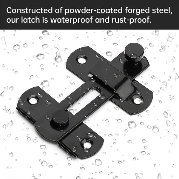 Safety Door Bolt Gate-Latch Stainless Steel Accessories Flip Latch Latch Lock AU