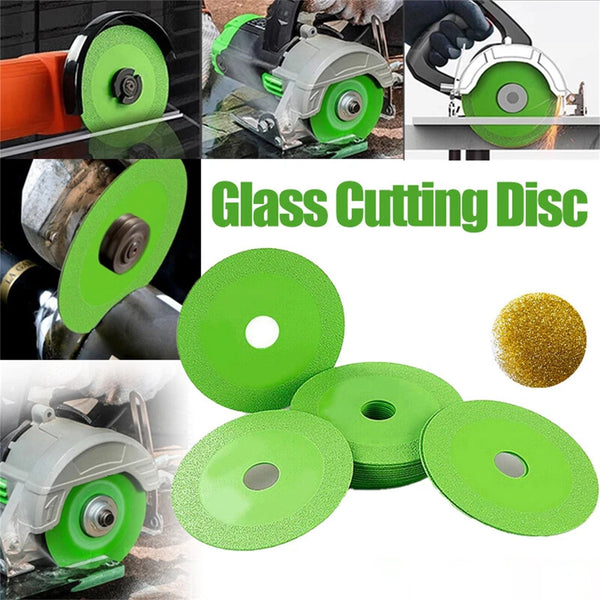 Diamond Cutting Disc 5-Pack – Thin Blade for Glass, Ceramic & Tile Angle Grinder