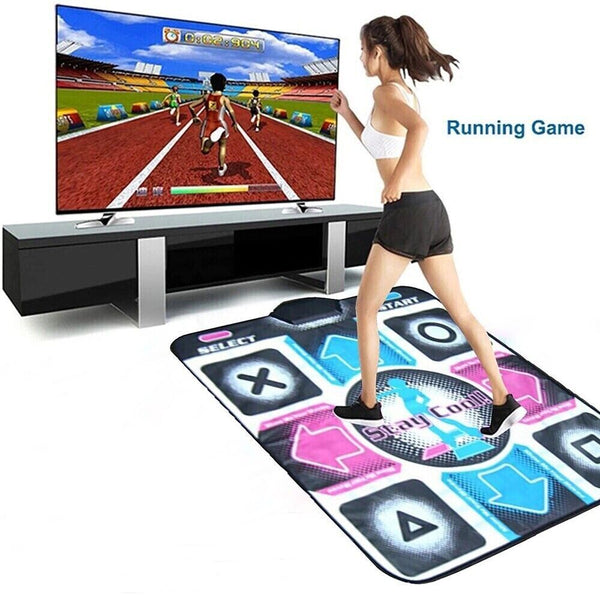 USB Dancing Mat Step Blanket Dance Mat Pad Non-Slip For PC TV AV Video Game