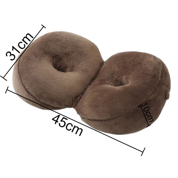 Dual Comfort Cushion Memory AP Lift Butt Sponge Seat Beauty Latex Hip Up