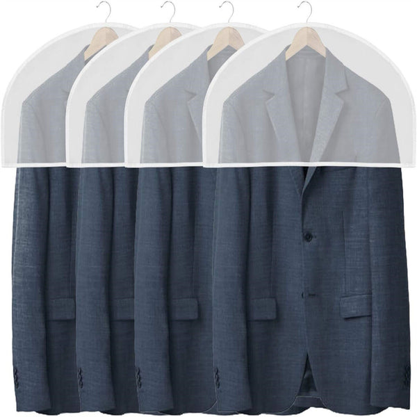 Dustproof Clothes Cover Transparent Hanging Wardrobe Storage Bag Set AU