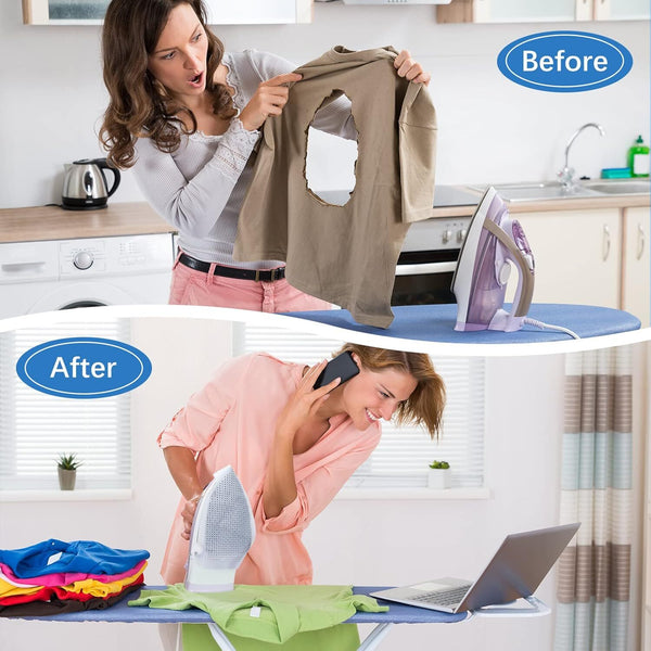 2PCS Iron Shoe Cover Heat Resistant Iron Soleplate Protector Ironing Helper