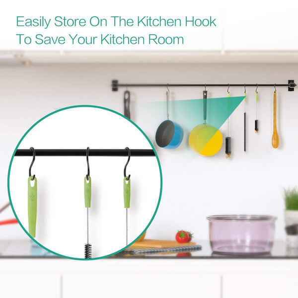 Long Handle Bottle Brush Cleaning Brushes Scrubbing Tool Cup Brush Kettle Brush