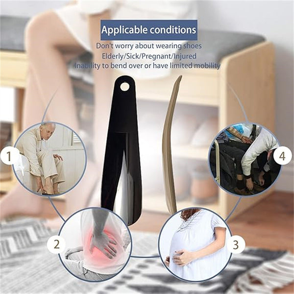Shoe Horn Extra Lazy Shoe Helper Lifter Boot Remover Mobility Shoe Horn 15/16CM