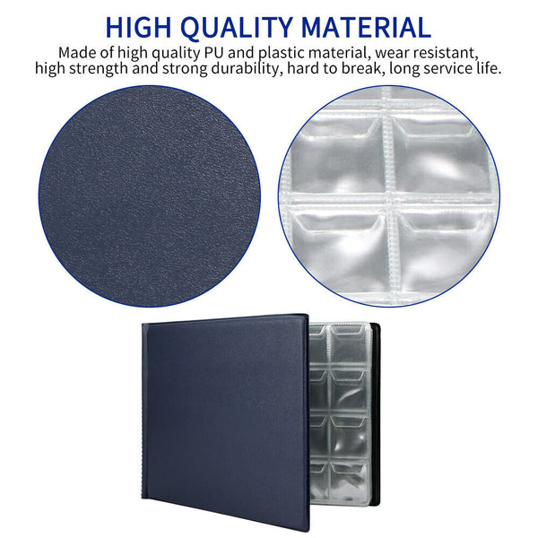 240 Pockets Coin Album Holder Storage Collection Collecting Stock Penny Book AU