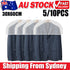 Dustproof Clothes Cover Transparent Hanging Wardrobe Storage Bag Set AU