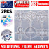 2X Silicone Pentagram Resin Casting Mould Jewelry Pendant Necklace Epoxy Mold AU