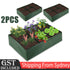 2X 6 Grid Planting Grow Bag Fabric Raised Bed Garden Planter Vegetable Plant Box