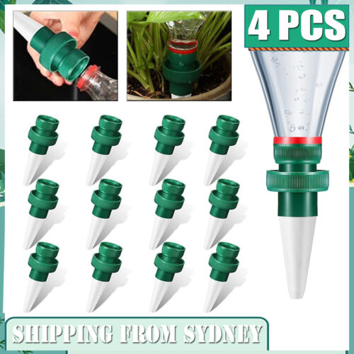 4PCS Plant Self Watering Spikes, Garden Plant Watering Devices,Automatic Irriga