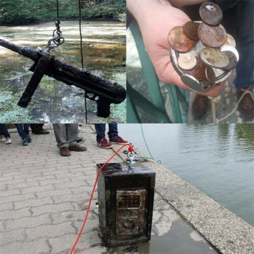 Neodymium Salvage Hook Magnet Fishing Hunting Detector Treasure