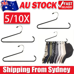 Hat Organizer for Baseball Caps Metal Hat Rack for Closet Hat Hangers AU