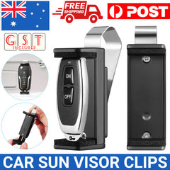 Car Sun Visor Clip Holder Gate Garage Door Remote Control Clip Mount Stand AU