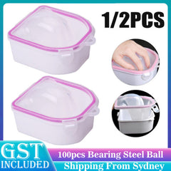 Manicure Treatment Acrylic Nails 2 in 1 Soak-Off Bowl Acetone Holder Liquid