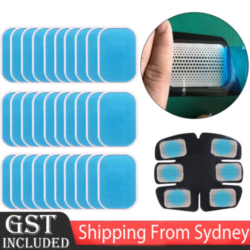 Gel Pads Fitness Exerciser Abdominal Stimulator Muscle Trainer for ABS AUS