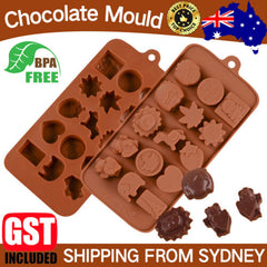 Animals Chocolate Mould Ice Tray Silicone Jelly Candy Cookie Cake Baking Mold