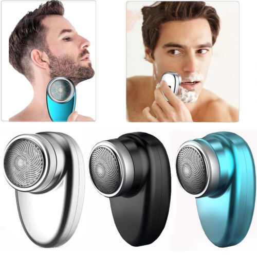 Mini Shave Electric Shaver Portable LCD Rechargeable Pocket Razor For Men