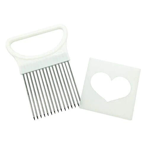 Food Slice Assistant Onion Slicer Cutter Fish Meat Potato Vegetable Holder Tool
