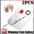 2pcs Stainless Steel Mixing Palette with Spatula Professional Cosmetic Makeup AU