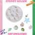 Shell Conch Silicone Mould Fondant Cake Sugar Craft Starfish Icing Baking MoldAU