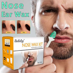 Hair Removal Ear Wax Nose Wax Kit Sticks Nasal Waxing Remover Wax Strips Beans
