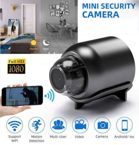 Mini WIFI Spy Camera Hidden 1080P HD Wireless Night Vision Motion Detection AU
