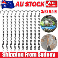 9.5 Inch Hanging Chain for Bird Feeders, Planters, Lanterns, Wind Chim AU