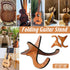 Folding Guitar Stand Floor Rack Electric Acoustic Bass Gig Holder Portable Wood