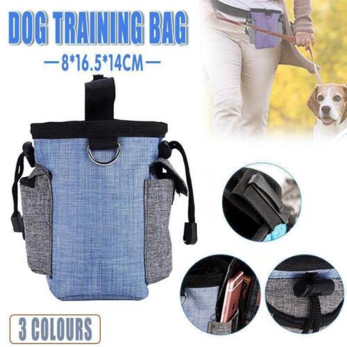Puppy Pet Dog Obedience Training Treat Bag Feed Pouch Garbage Collection Bag AU