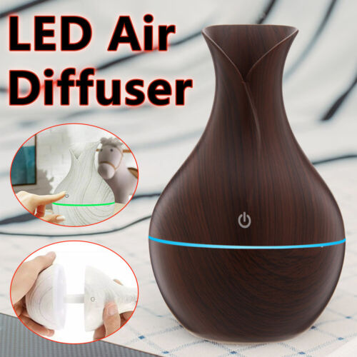 LED Air Diffusers Aroma Oil Humidifier Electric Light Up Bedroom Relax Defuser
