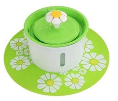 Cat Dog Pet Water Fountain Bowl Drinking Flower Water Dispenser Feeder Health