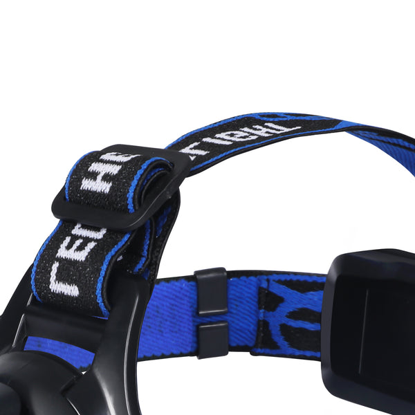 LED Outdoor Headlamp Camping Headlight Flashlight Head Torch Light Rechargeable - Lets Party