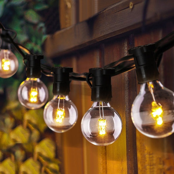 20M Festoon String Lights Kits Christmas Wedding Party Waterproof Indoor/Outdoor - Lets Party