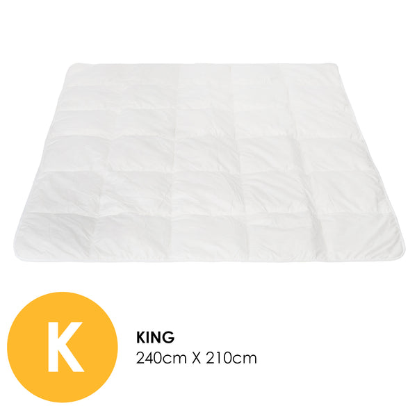 Deluxe 260GSM Eco-Silk Touch Quilt - King - Lets Party