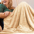 Royal Comfort Plush Camel Blanket - Lets Party