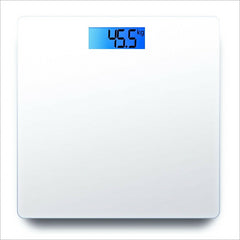 Electronic Digital Glass Body Bathroom Scale 180KG Gym Weight Clear Glass
